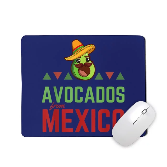 Avocados from Mexico - Mexican Day flag - Avocado Costume Mousepad