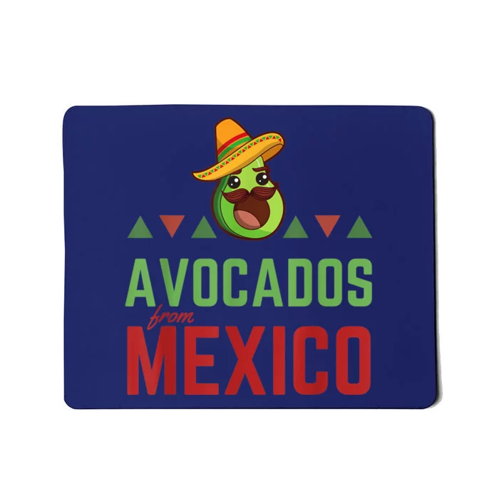 Avocados from Mexico - Mexican Day flag - Avocado Costume Mousepad