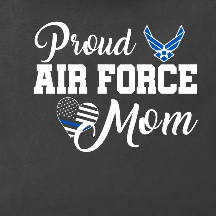 Air Force Mom Zip Tote Bag