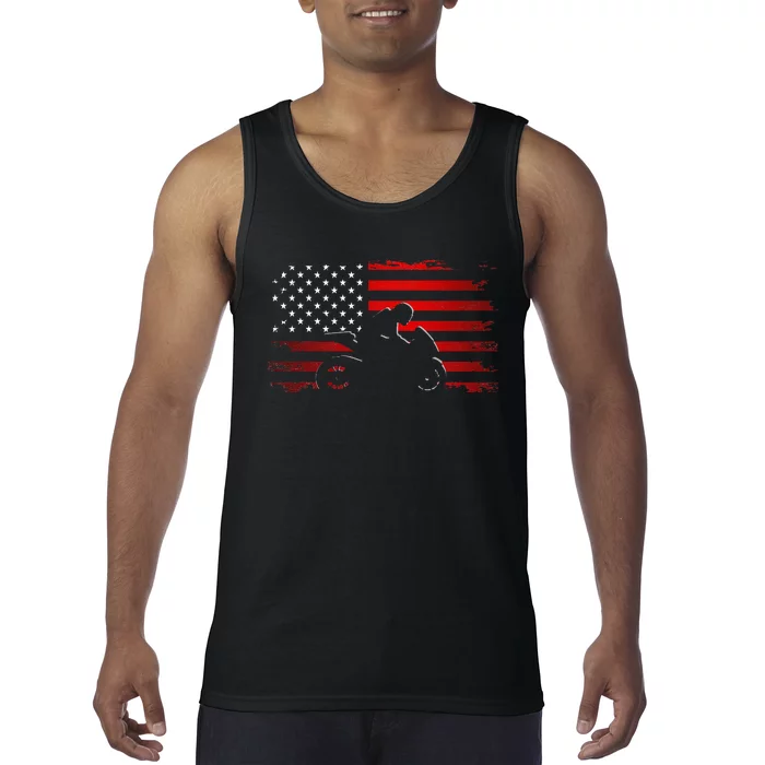 American Flag Motorcycle Apparel Motorcycle Tank Top