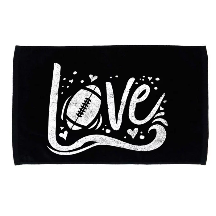 American Football Mom Great Gift American Football Lover Cute Gift Microfiber Hand Towel