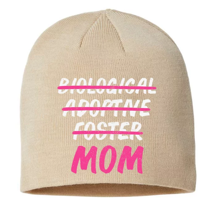 Adoptive Foster Mom, Mothers Day Foster Mom 8 1/2in Sustainable Knit Beanie