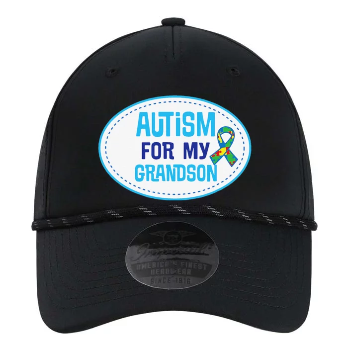 Autism For My Grandson Puzzle Ribbon Awareness Performance The Dyno Cap