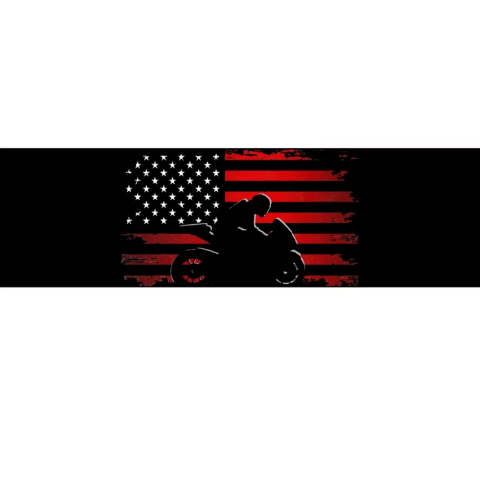 American Flag Motorcycle Apparel Motorcycle Bumper Sticker