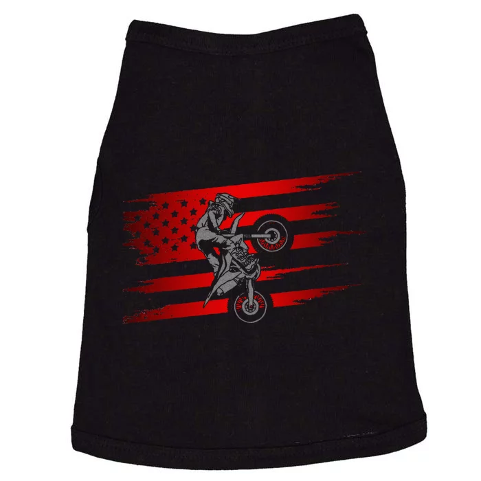 American Flag Motocross Apparel Motocross Dirt Bike Doggie Tank