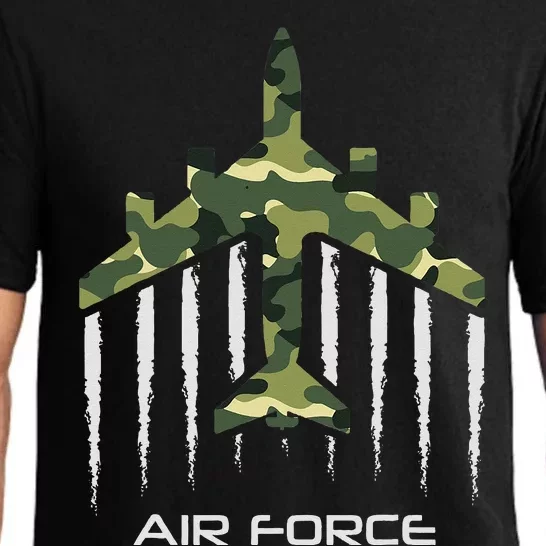 Air force Military pilot Fighter jet Camouflage American Pj Pajama Set