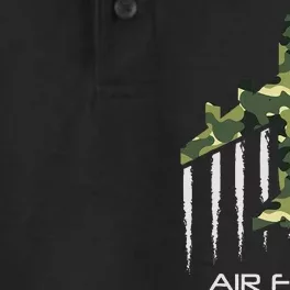 Air force Military pilot Fighter jet Camouflage American Pj Dry Zone Grid Performance Polo