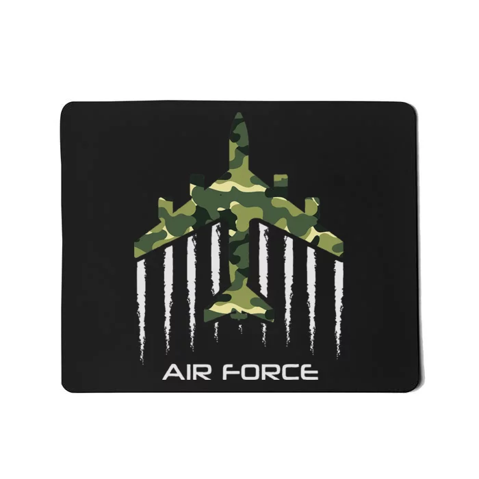 Air force Military pilot Fighter jet Camouflage American Pj Mousepad