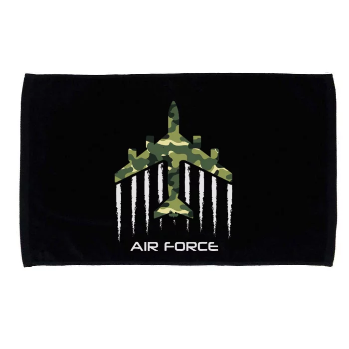 Air force Military pilot Fighter jet Camouflage American Pj Microfiber Hand Towel