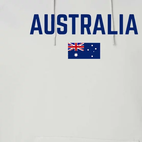 AUSTRALIA Flag Men Women Kids AUSTRALIA Performance Fleece Hoodie