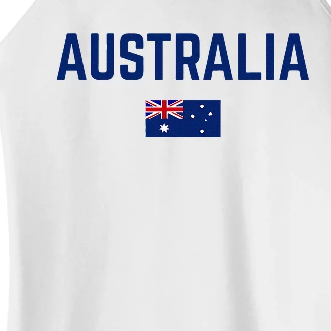 AUSTRALIA Flag Men Women Kids AUSTRALIA Women’s Perfect Tri Rocker Tank