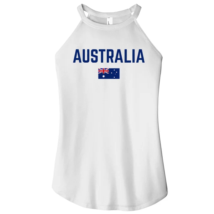 AUSTRALIA Flag Men Women Kids AUSTRALIA Women’s Perfect Tri Rocker Tank