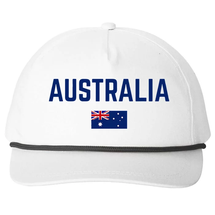 AUSTRALIA Flag Men Women Kids AUSTRALIA Snapback Five-Panel Rope Hat