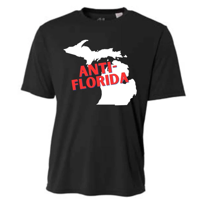 Antiflorida Funny Michigan Political Quote Democratic Gift Cooling Performance Crew T-Shirt