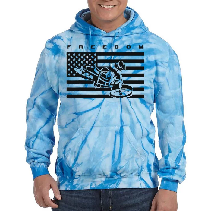 American Flag Motocross Apparel Motocross Dirt Bike Tie Dye Hoodie