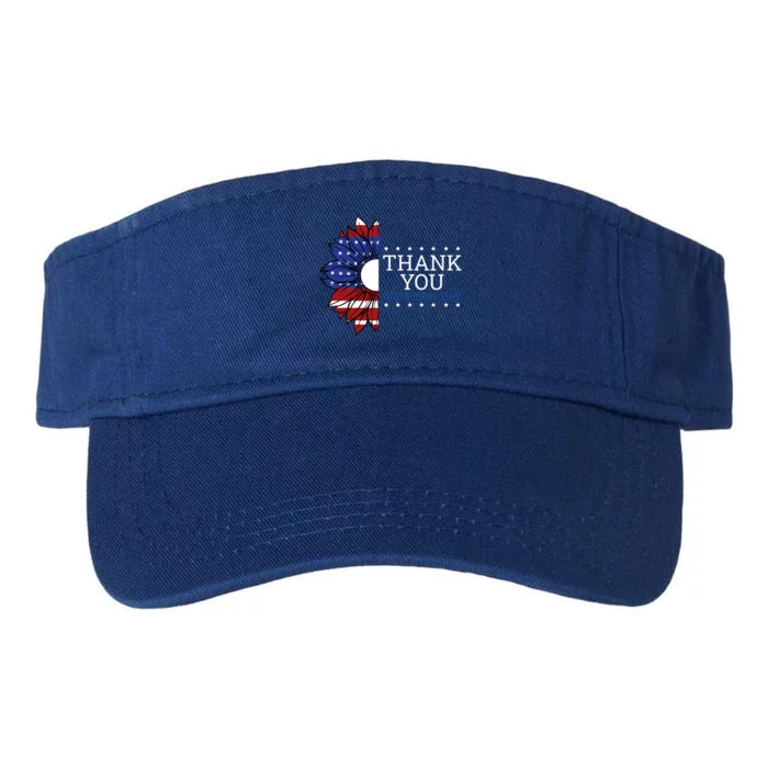 American Flag Memorial Day Memorial Day Design Valucap Bio-Washed Visor