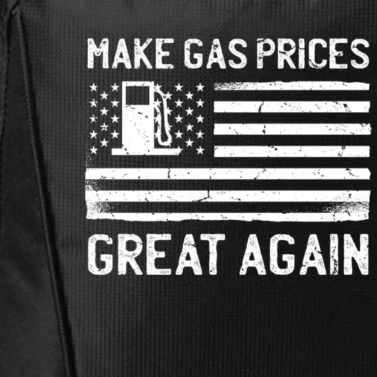 American Flag Make Gas Prices Great Again Gift City Backpack