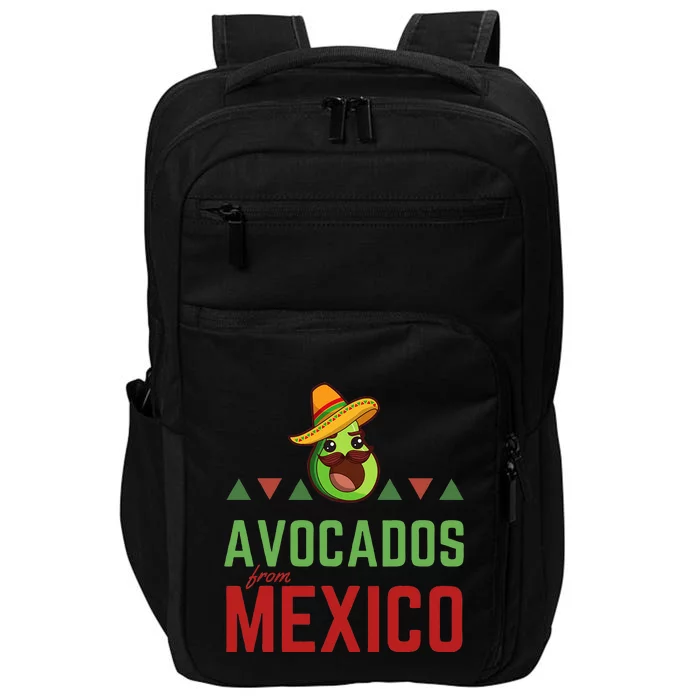 Avocados From Mexico Mexican Day Flag Avocado Costume Impact Tech Backpack