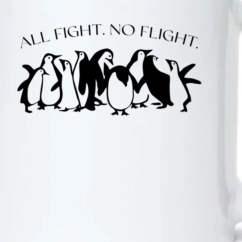 All Fight No Flight Black Color Changing Mug