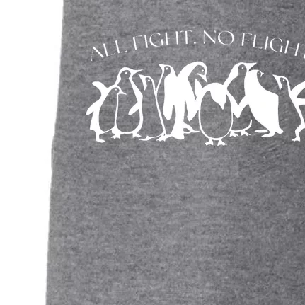 All Fight No Flight Doggie 3-End Fleece Hoodie