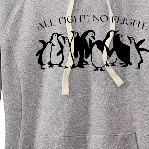 All Fight No Flight Women's Fleece Hoodie