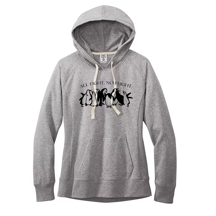 All Fight No Flight Women's Fleece Hoodie