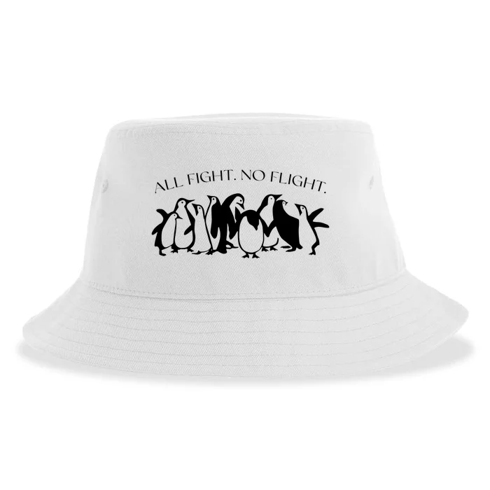 All Fight No Flight Sustainable Bucket Hat