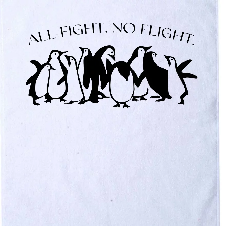 All Fight No Flight Platinum Collection Golf Towel