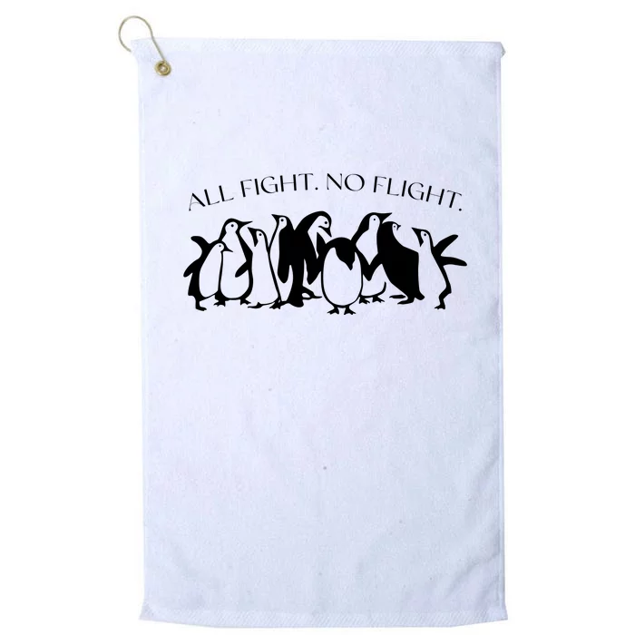 All Fight No Flight Platinum Collection Golf Towel