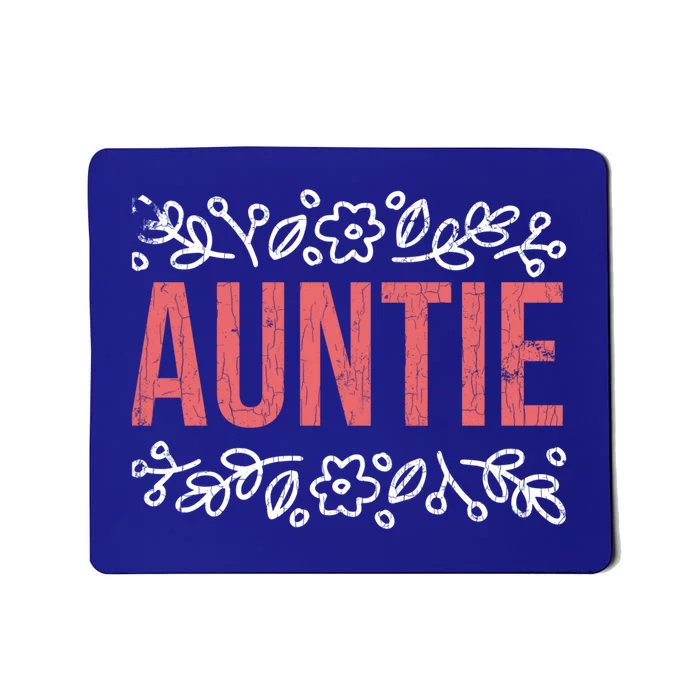 Aunties Funny Niece Aunt Graphic Gift Mousepad