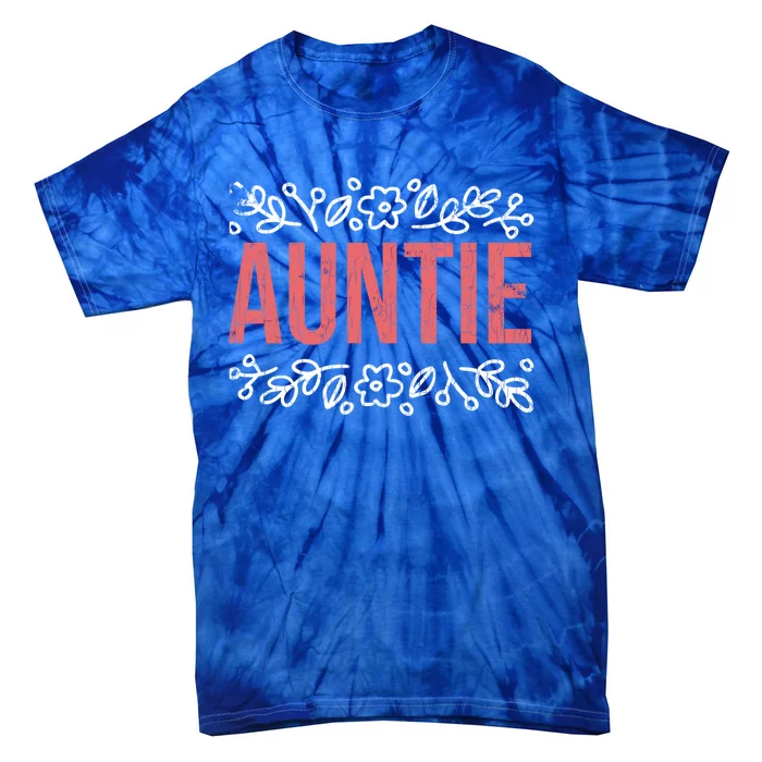 Aunties Funny Niece Aunt Graphic Gift Tie-Dye T-Shirt