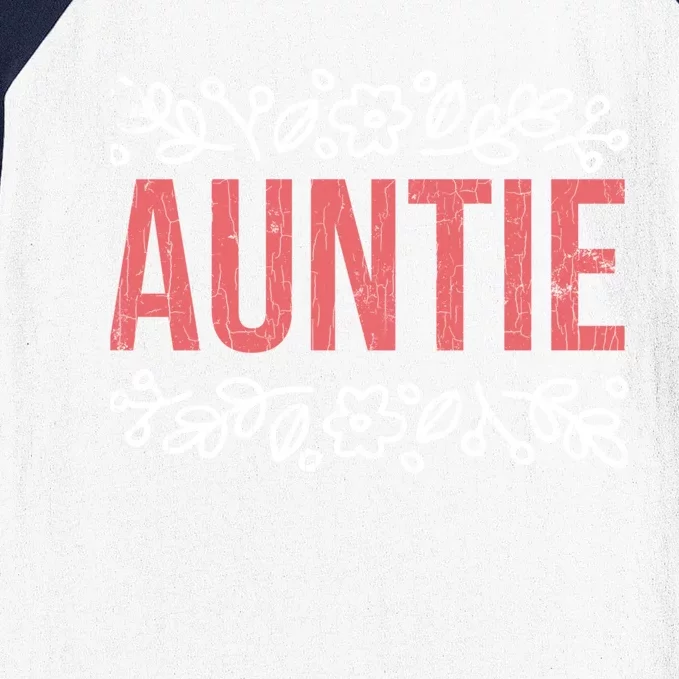 Aunties Funny Niece Aunt Graphic Gift Baseball Sleeve Shirt