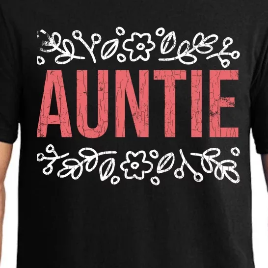 Aunties Funny Niece Aunt Graphic Cute Gift Pajama Set