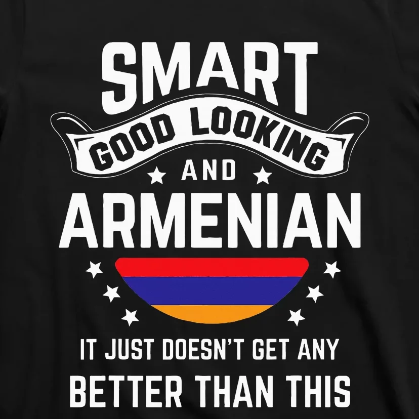 Armenian Flag Native Pride Funny Armenia Armenian Roots T-Shirt