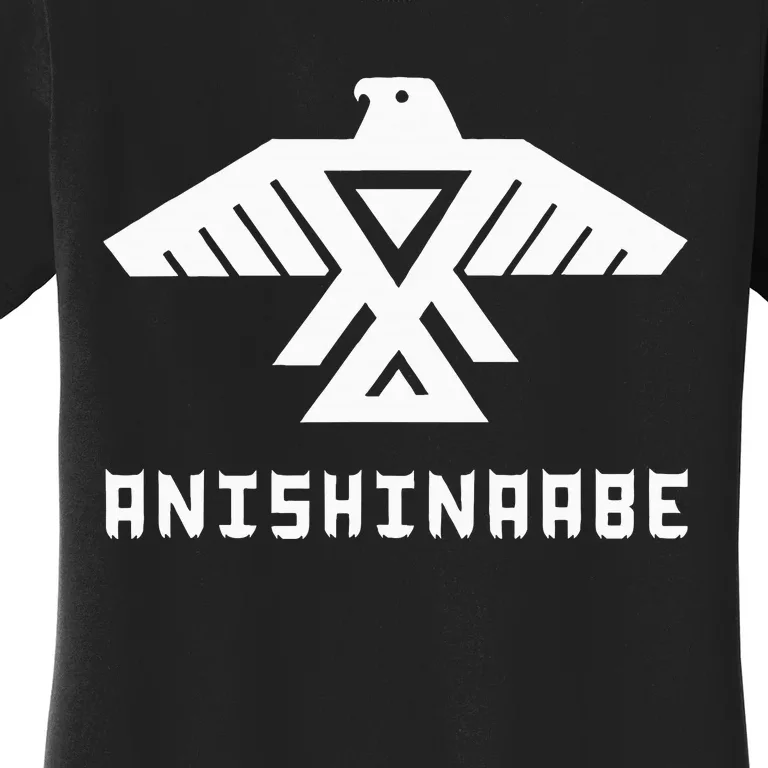 Anishinaabe First Nations Thunderbird Ojibwe Indigenous Women's T-Shirt