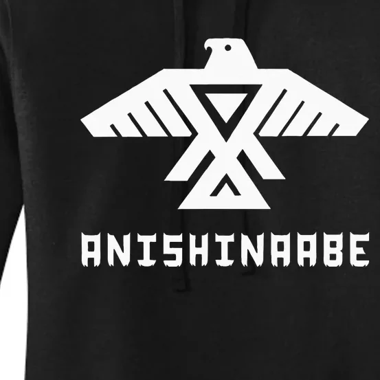 Anishinaabe First Nations Thunderbird Ojibwe Indigenous Women's Pullover Hoodie