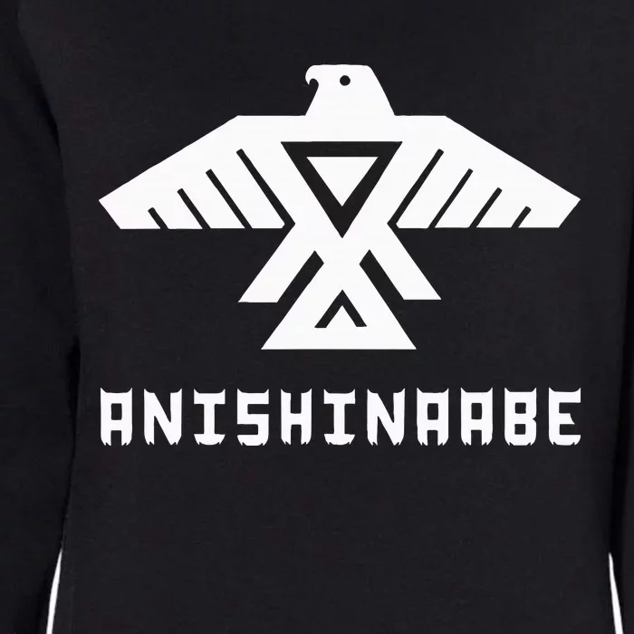 Anishinaabe First Nations Thunderbird Ojibwe Indigenous Womens California Wash Sweatshirt