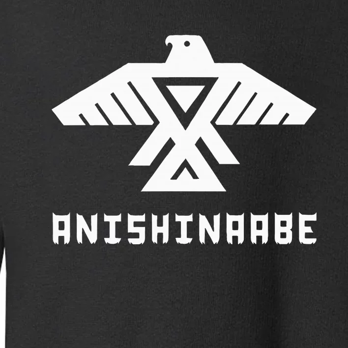 Anishinaabe First Nations Thunderbird Ojibwe Indigenous Toddler Sweatshirt