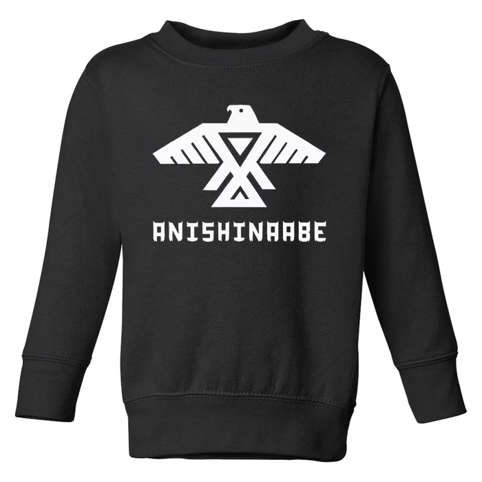 Anishinaabe First Nations Thunderbird Ojibwe Indigenous Toddler Sweatshirt