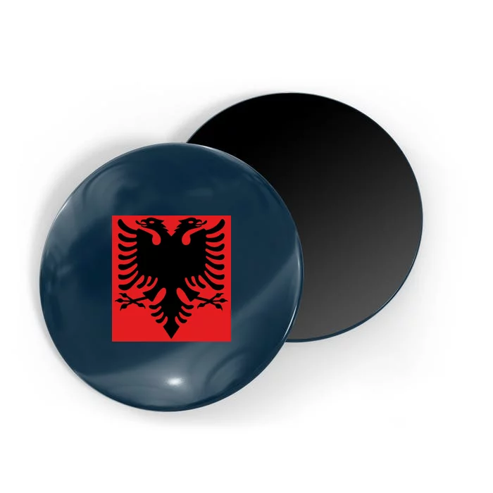 Albanian Flag of Albania Magnet