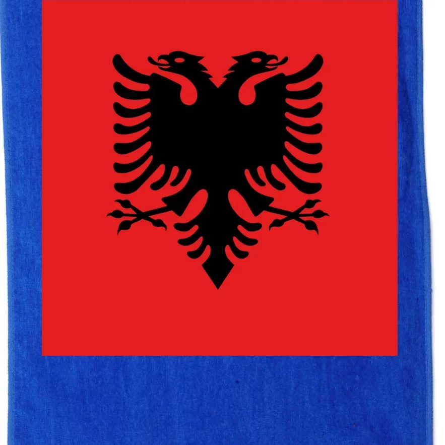 Albanian Flag of Albania Platinum Collection Golf Towel