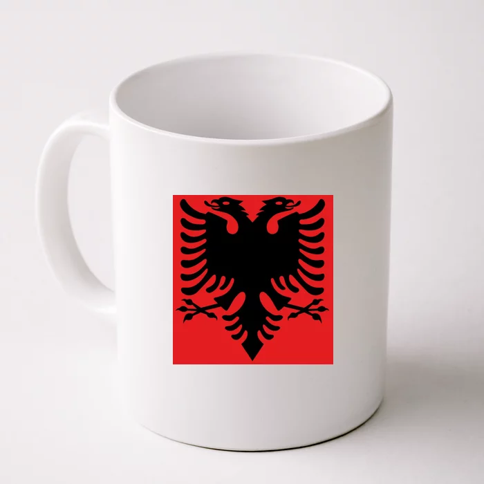 Albanian Flag of Albania Front & Back Coffee Mug