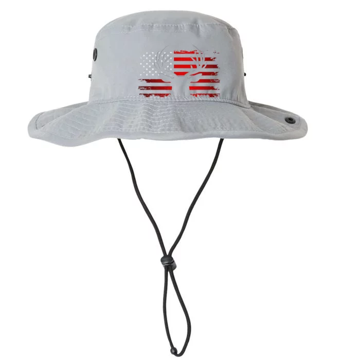 American Flag Outdoor Clothing Antlers Deer Legacy Cool Fit Booney Bucket Hat