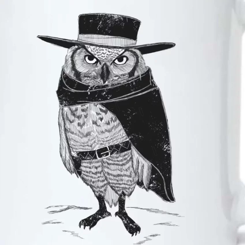 A Fistful Of Feathers Black Color Changing Mug