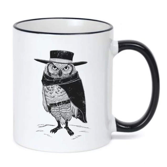 A Fistful Of Feathers Black Color Changing Mug