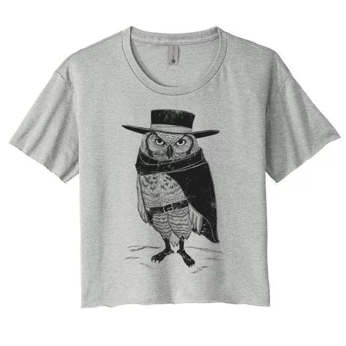 A Fistful Of Feathers Women's Crop Top Tee