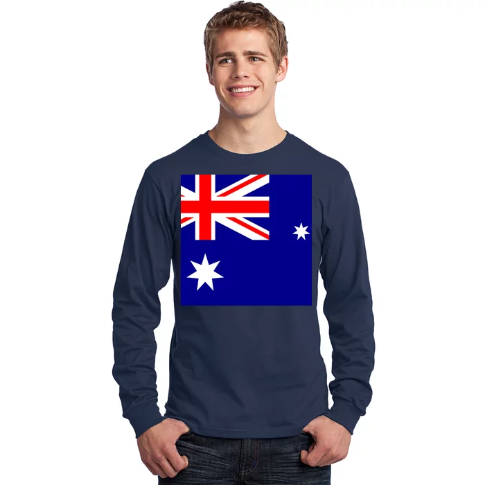 Australian Flag of Australia Long Sleeve Shirt