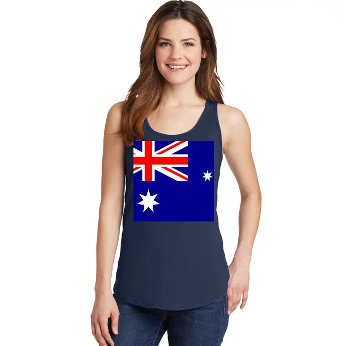 Australian Flag of Australia Ladies Essential Tank