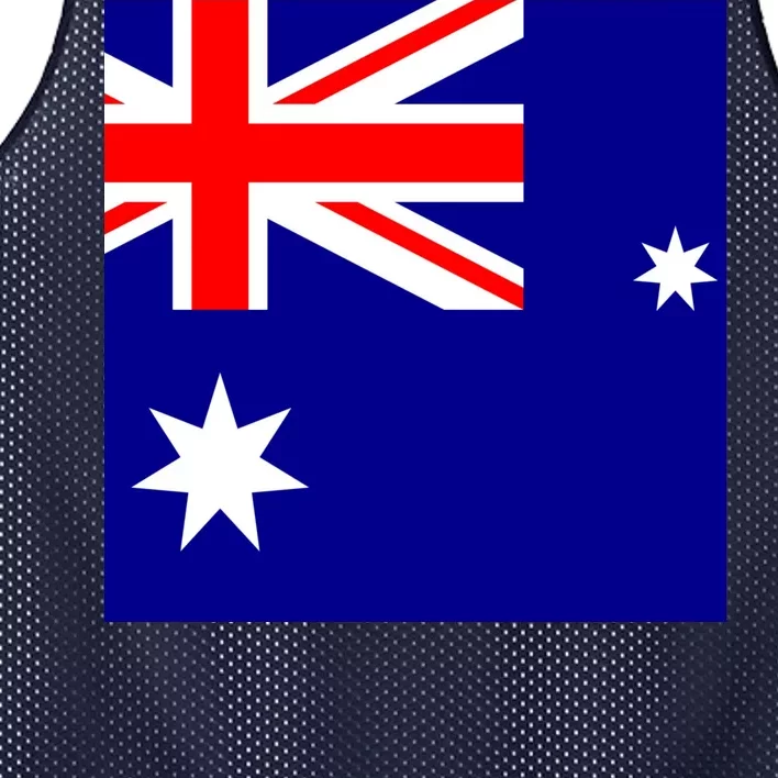 Australian Flag of Australia Mesh Reversible Basketball Jersey Tank