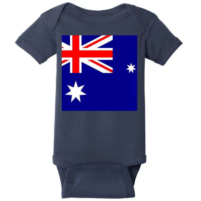 Australian Flag of Australia Baby Bodysuit